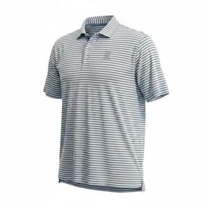 Johnnie-O Mens Golf Performance Polo Preppy XXL TPC Scottsdale Blue White